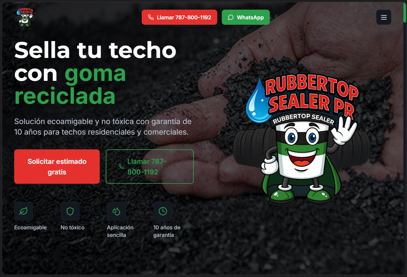 Rubber Top Sealer Website